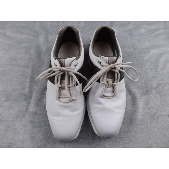 Footjoy Pro SL FTF Golf Shoes Men\'s‎ Size 10.5 White/Black main image 6